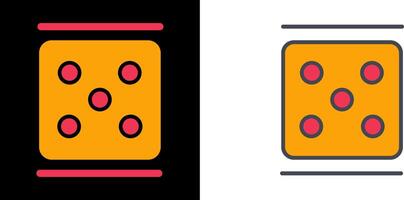 Dice Icon Design vector