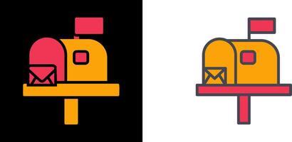 Mailbox Icon Design vector