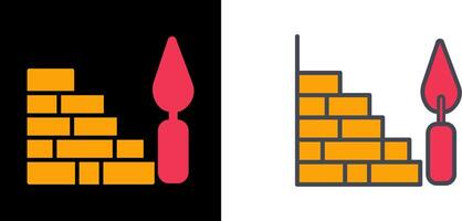 Bricks Icon Design vector