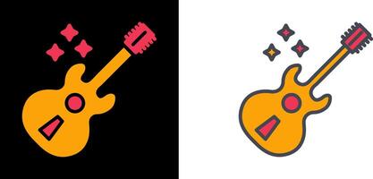 diseño de icono de guitarra vector