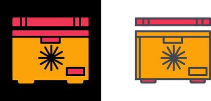 Freezer Icon Design vector