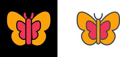 diseño de icono de mariposa vector