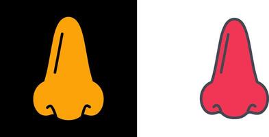 Nose Icon Design vector