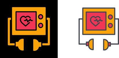 Defibrillator Icon Design vector