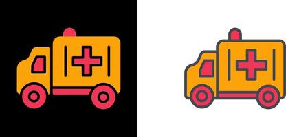 Ambulance Icon Design vector