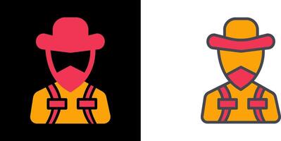 bandido icono diseño vector