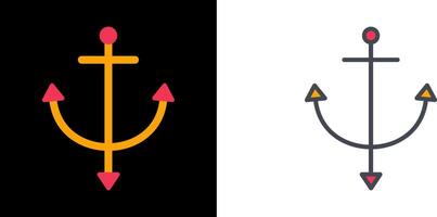 Anchor Icon Design vector