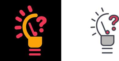 Problem Icon Design vector