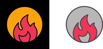 diseño de icono de fuego vector