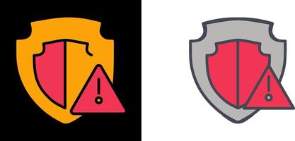 Warning Icon Design vector