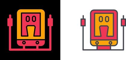 Voltmeter Icon Design vector