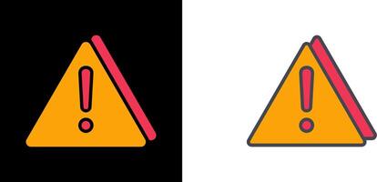 Warning Icon Design vector