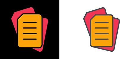 Document Icon Design vector