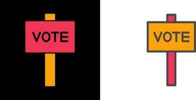 Vote Icon Design vector