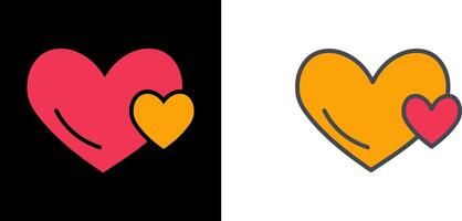 Hearts Icon Design vector