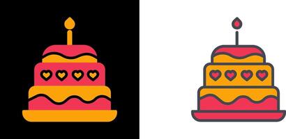 Cake Icon Design vector