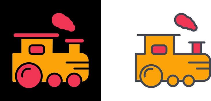 Trains Icon Design vector