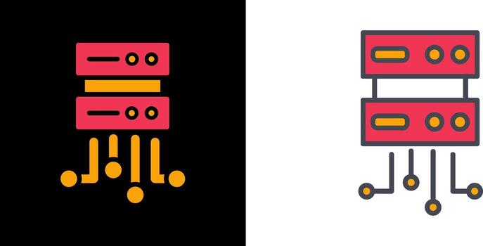 Server Icon Design vector