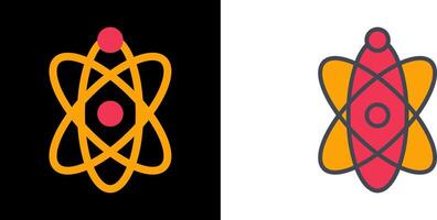 Atom Icon Design vector