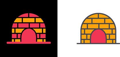 Igloo Icon Design vector