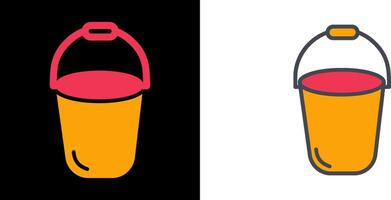 Bucket Icon Design vector