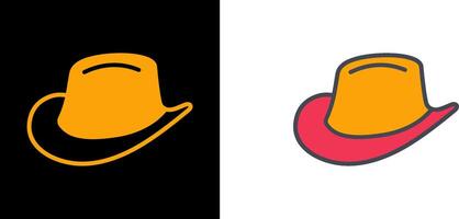 diseño de icono de sombrero vector