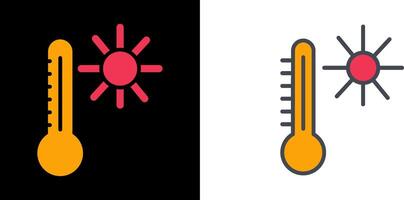 Temperature Icon Design vector