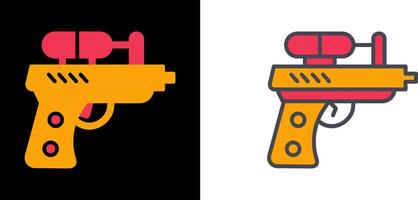 Watergun Icon Design vector