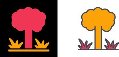 diseño de icono de árbol vector