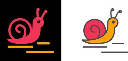 Snail Icon Design vector