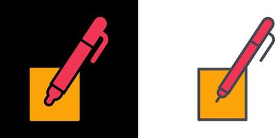 Pen Icon Design vector