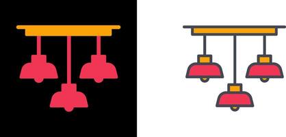 Overhead Light Icon Design vector