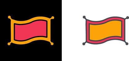 Magic Carpet Icon Design vector