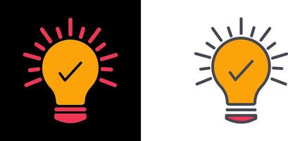 Bulb Icon Design vector