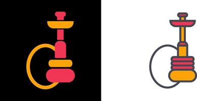 Hookah Icon Design vector