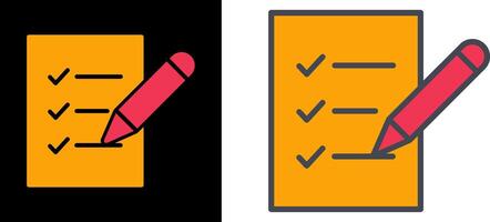 Write Icon Design vector
