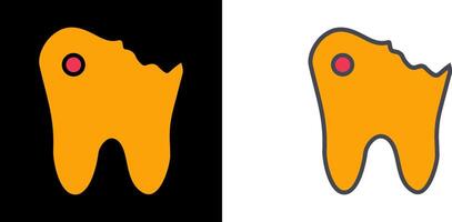 Caries Icon Design vector