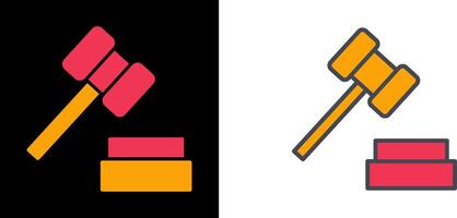 Gavel Icon Design vector