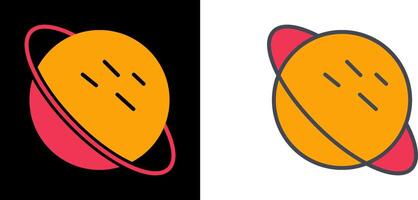 Saturn Icon Design vector