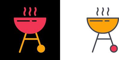 diseño de icono de parrilla vector