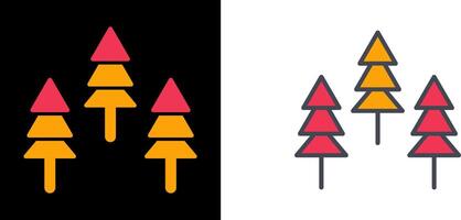 diseño de icono de bosque vector