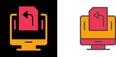 Left Icon Design vector