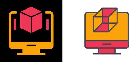 Cube Icon Design vector