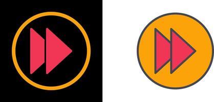 Next Icon Design vector