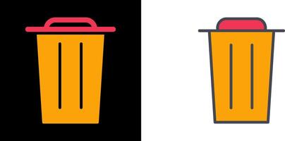 Garbage Icon Design vector