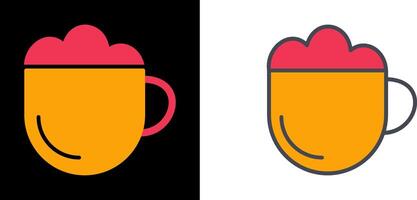 capuchino icono diseño vector