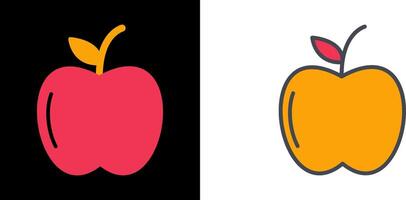 diseño de icono de manzanas vector