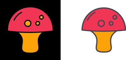 Mushrooms Icon Design vector