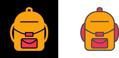 diseño de icono de mochila vector