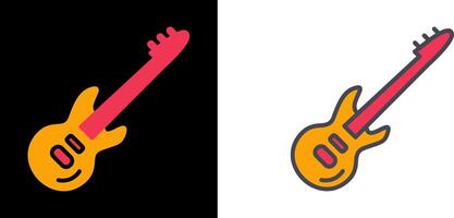 diseño de icono de guitarra vector